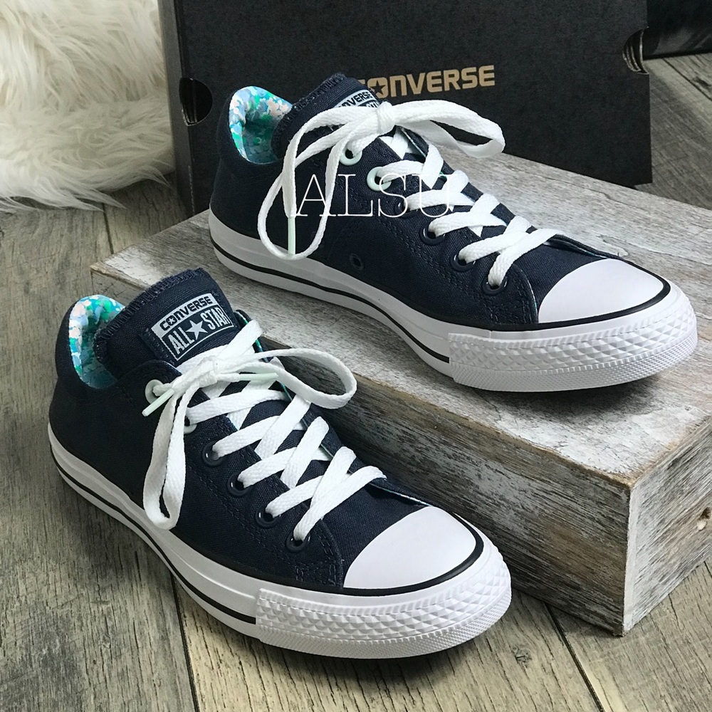 Converse Ctas Madison OX Athletic Navy W AUTHENTIC - Picture 2 of 8